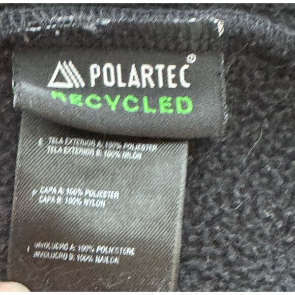 The North Face Denali Fleece Jacket Black Full Zip Softshell Wind Resistant Size - Picture 9 of 10